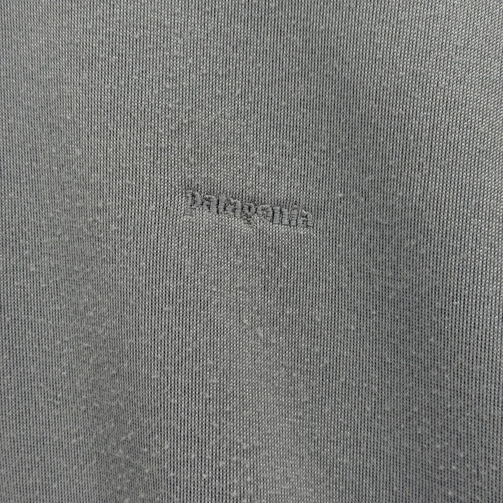 Vintage Patagonia Capilene Quarter Zip Pullover Mens Large Grey Made in USA